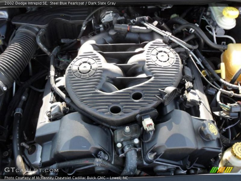 Steel Blue Pearlcoat / Dark Slate Gray 2002 Dodge Intrepid SE