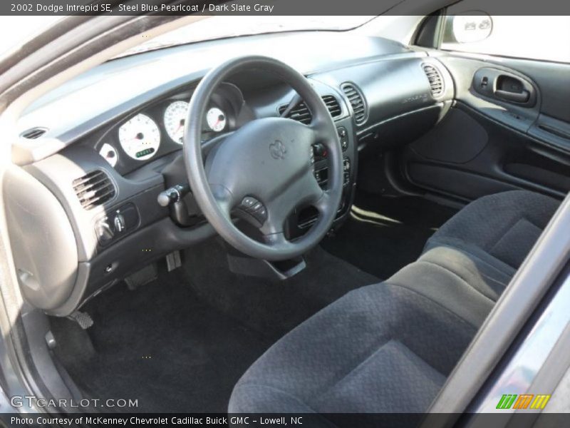 Steel Blue Pearlcoat / Dark Slate Gray 2002 Dodge Intrepid SE