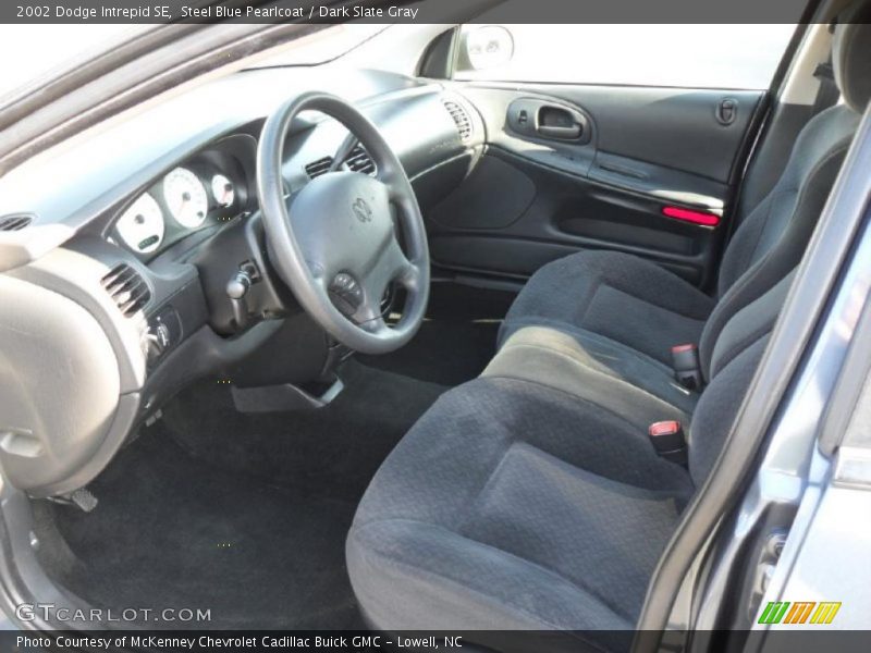 Steel Blue Pearlcoat / Dark Slate Gray 2002 Dodge Intrepid SE