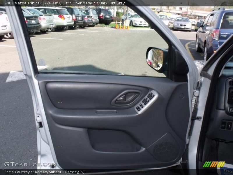 Satin Silver Metallic / Dark Flint Gray 2003 Mazda Tribute ES-V6 4WD