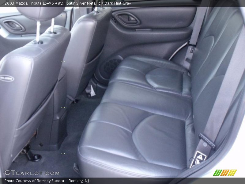 Satin Silver Metallic / Dark Flint Gray 2003 Mazda Tribute ES-V6 4WD