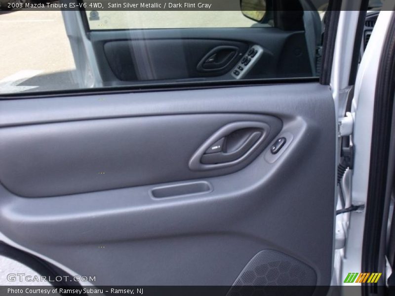 Satin Silver Metallic / Dark Flint Gray 2003 Mazda Tribute ES-V6 4WD