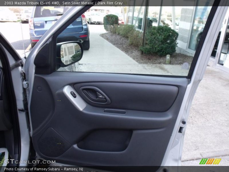 Satin Silver Metallic / Dark Flint Gray 2003 Mazda Tribute ES-V6 4WD