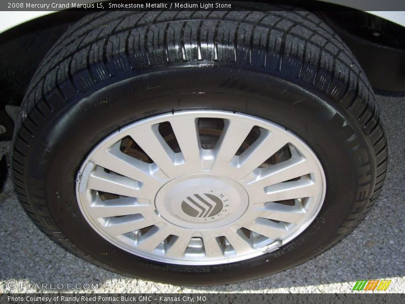 Smokestone Metallic / Medium Light Stone 2008 Mercury Grand Marquis LS