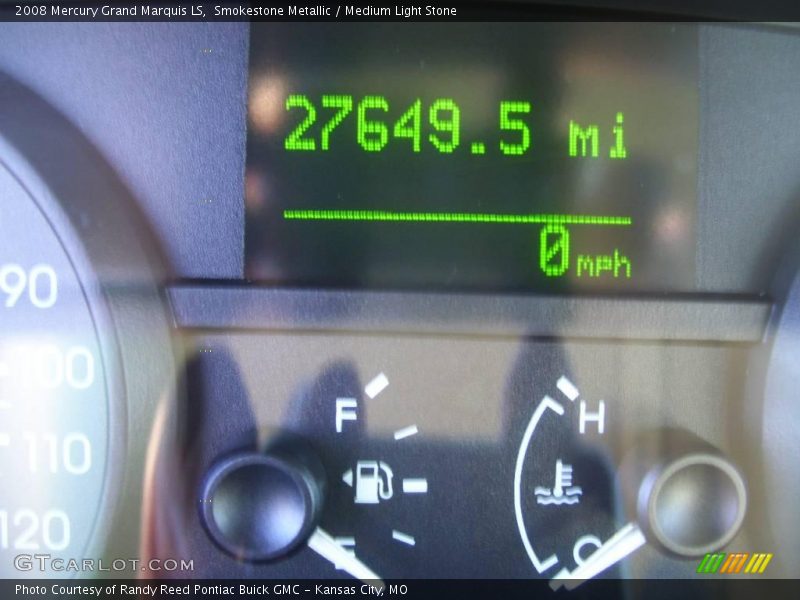 Smokestone Metallic / Medium Light Stone 2008 Mercury Grand Marquis LS
