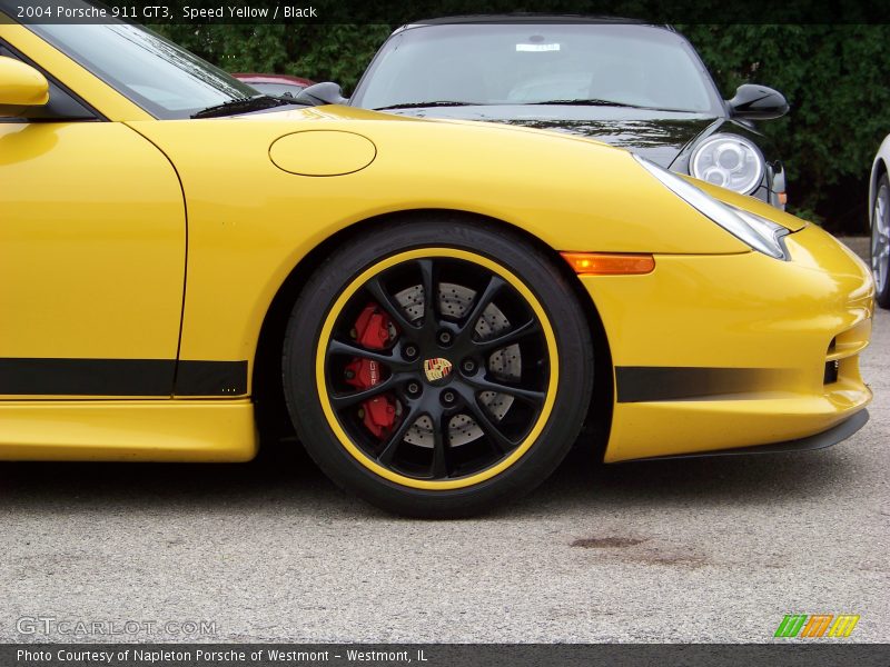 Speed Yellow / Black 2004 Porsche 911 GT3