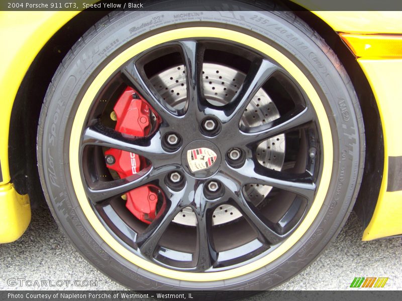 Speed Yellow / Black 2004 Porsche 911 GT3