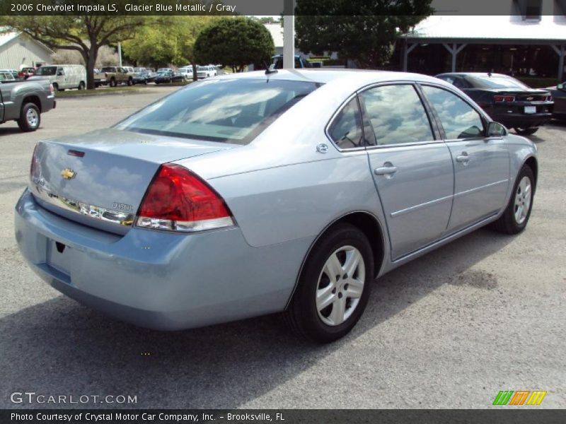 Glacier Blue Metallic / Gray 2006 Chevrolet Impala LS