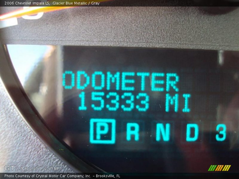 Glacier Blue Metallic / Gray 2006 Chevrolet Impala LS
