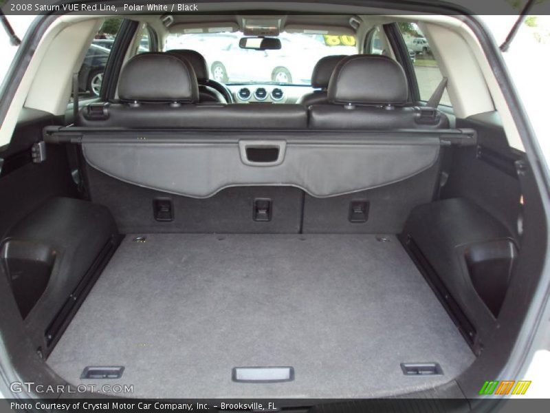 Polar White / Black 2008 Saturn VUE Red Line