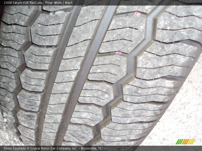 Polar White / Black 2008 Saturn VUE Red Line