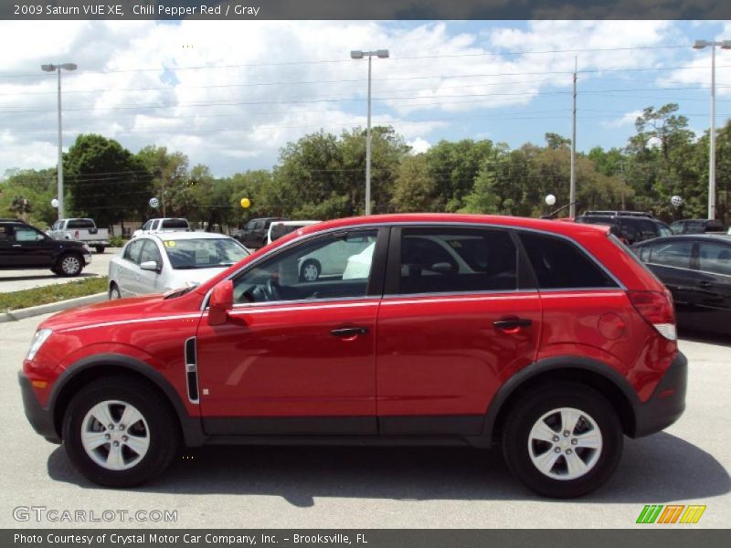 Chili Pepper Red / Gray 2009 Saturn VUE XE