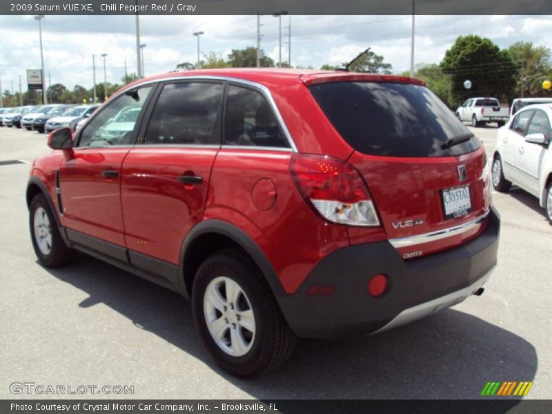 Chili Pepper Red / Gray 2009 Saturn VUE XE