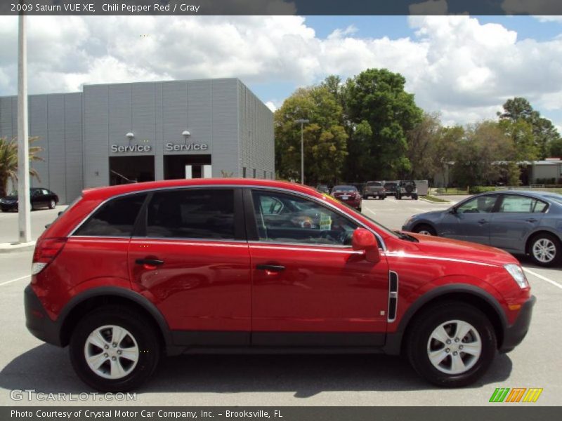 Chili Pepper Red / Gray 2009 Saturn VUE XE
