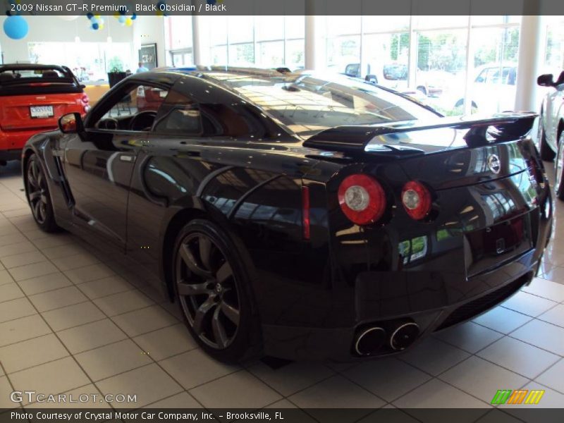 Black Obsidian / Black 2009 Nissan GT-R Premium