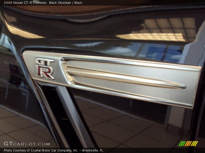 Black Obsidian / Black 2009 Nissan GT-R Premium