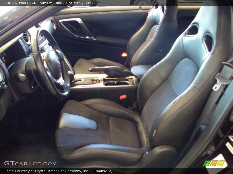 Black Obsidian / Black 2009 Nissan GT-R Premium