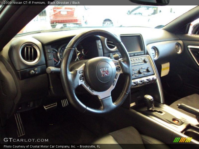 Black Obsidian / Black 2009 Nissan GT-R Premium