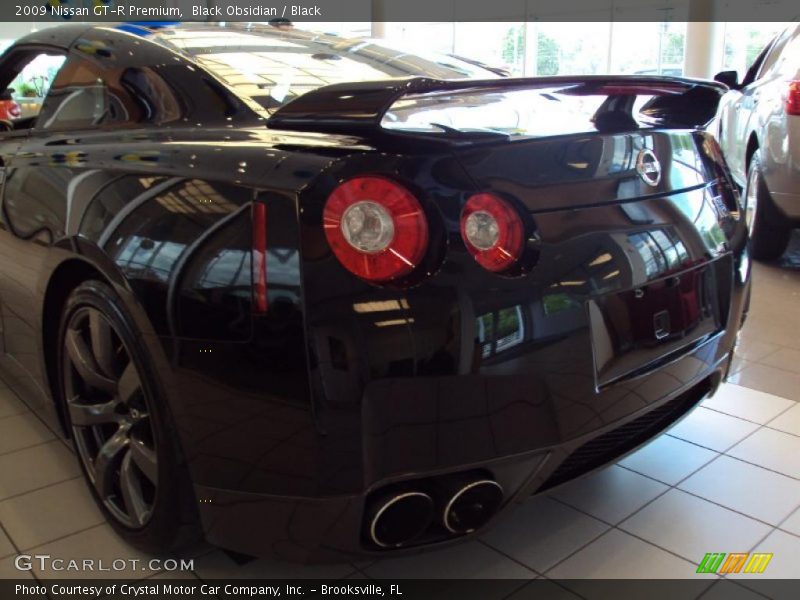 Black Obsidian / Black 2009 Nissan GT-R Premium