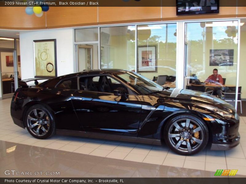 Black Obsidian / Black 2009 Nissan GT-R Premium