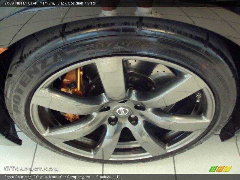 Black Obsidian / Black 2009 Nissan GT-R Premium