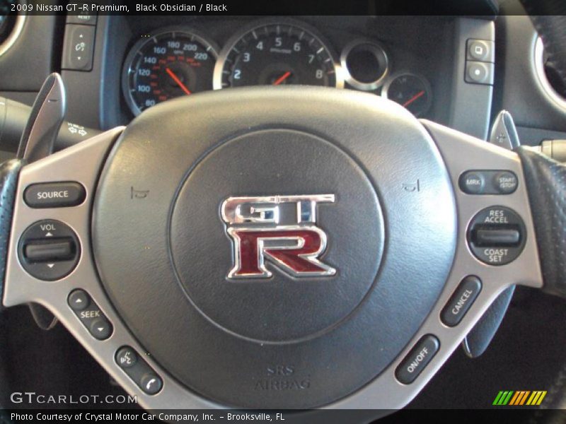 Black Obsidian / Black 2009 Nissan GT-R Premium