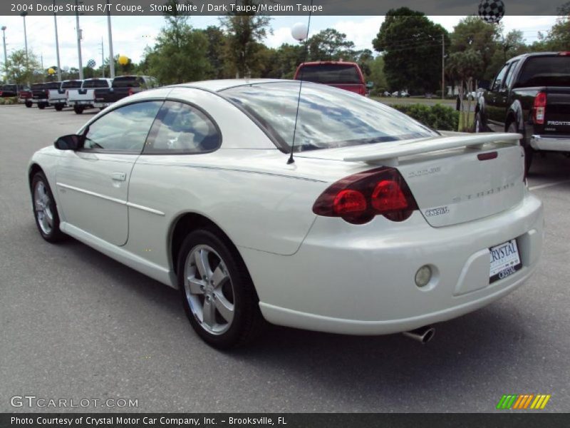 Stone White / Dark Taupe/Medium Taupe 2004 Dodge Stratus R/T Coupe