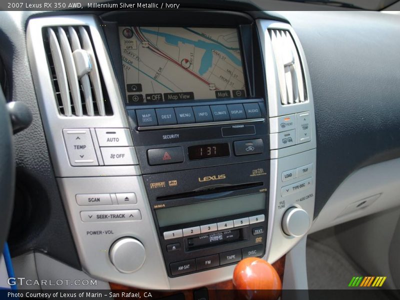Millennium Silver Metallic / Ivory 2007 Lexus RX 350 AWD