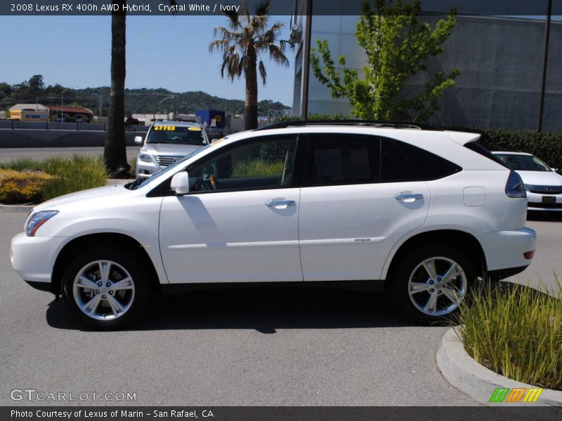 Crystal White / Ivory 2008 Lexus RX 400h AWD Hybrid