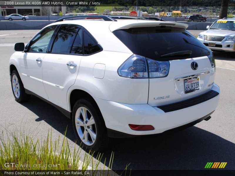 Crystal White / Ivory 2008 Lexus RX 400h AWD Hybrid