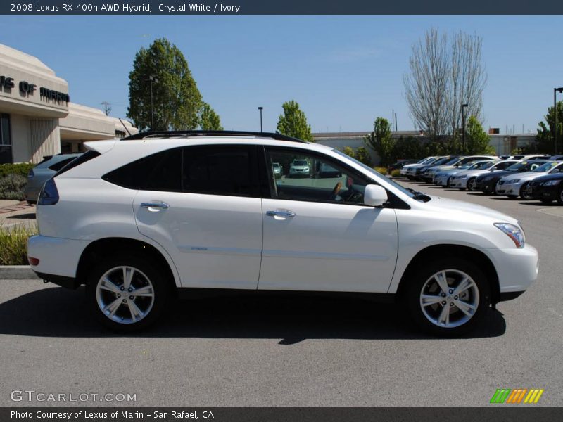 Crystal White / Ivory 2008 Lexus RX 400h AWD Hybrid