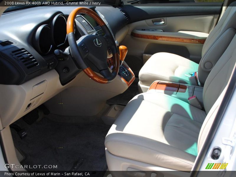 Crystal White / Ivory 2008 Lexus RX 400h AWD Hybrid