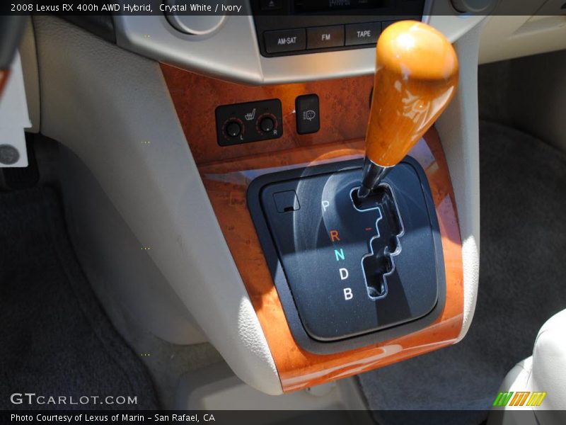 Crystal White / Ivory 2008 Lexus RX 400h AWD Hybrid