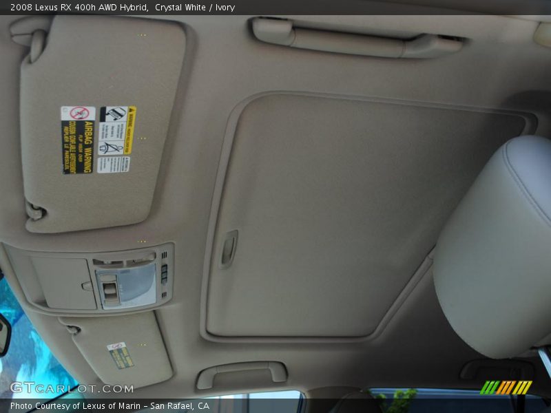 Crystal White / Ivory 2008 Lexus RX 400h AWD Hybrid