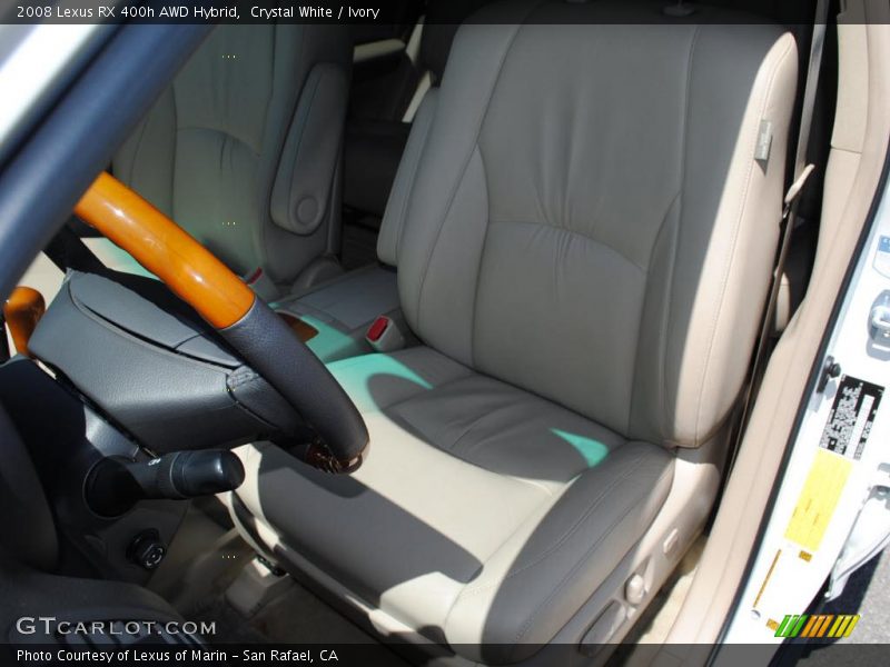 Crystal White / Ivory 2008 Lexus RX 400h AWD Hybrid