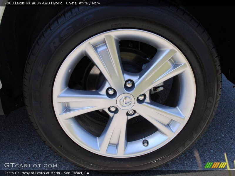 Crystal White / Ivory 2008 Lexus RX 400h AWD Hybrid