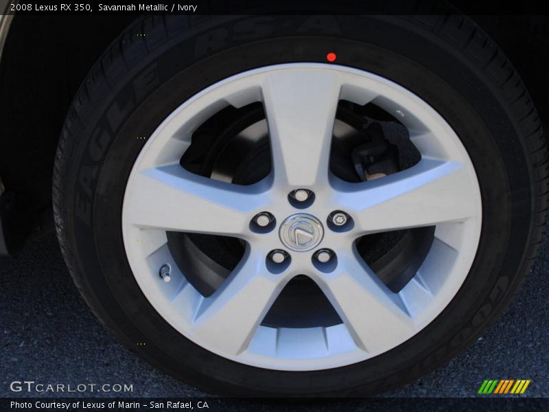 Savannah Metallic / Ivory 2008 Lexus RX 350