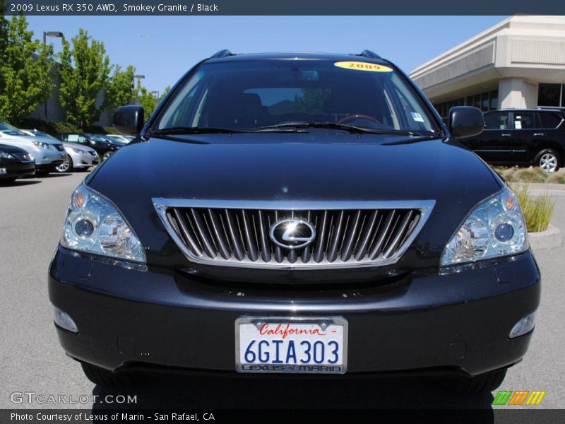 Smokey Granite / Black 2009 Lexus RX 350 AWD