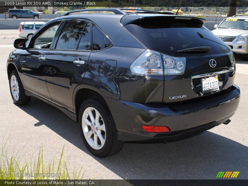 Smokey Granite / Black 2009 Lexus RX 350 AWD