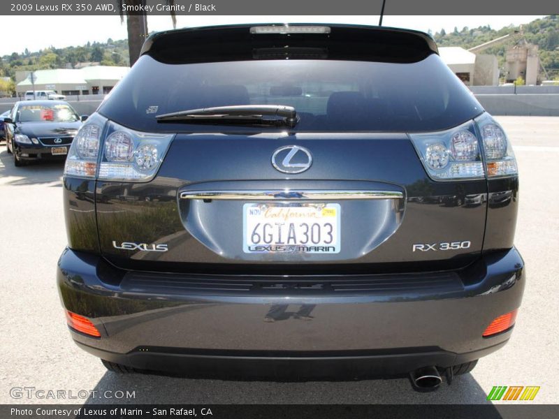 Smokey Granite / Black 2009 Lexus RX 350 AWD
