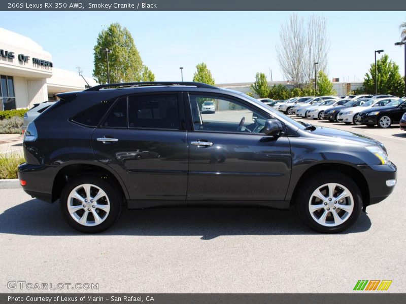 Smokey Granite / Black 2009 Lexus RX 350 AWD