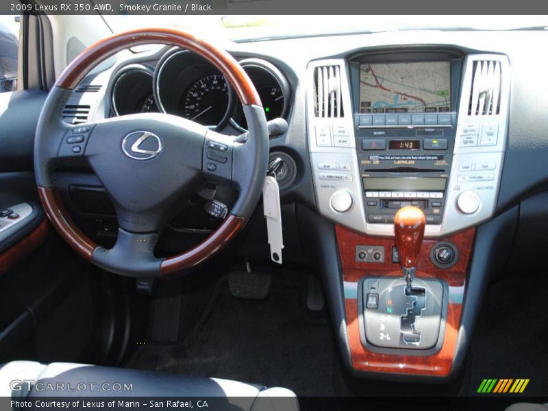 Smokey Granite / Black 2009 Lexus RX 350 AWD
