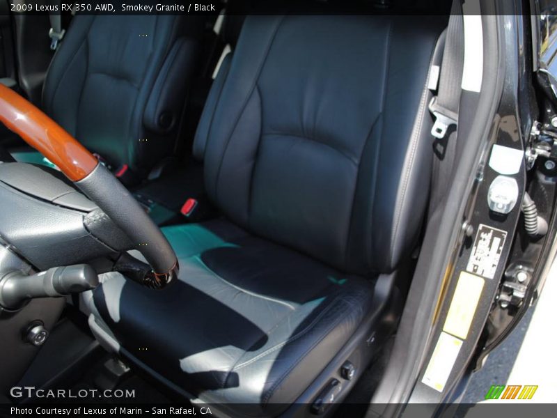 Smokey Granite / Black 2009 Lexus RX 350 AWD