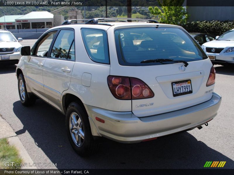 Pearl White / Ivory 2000 Lexus RX 300 AWD