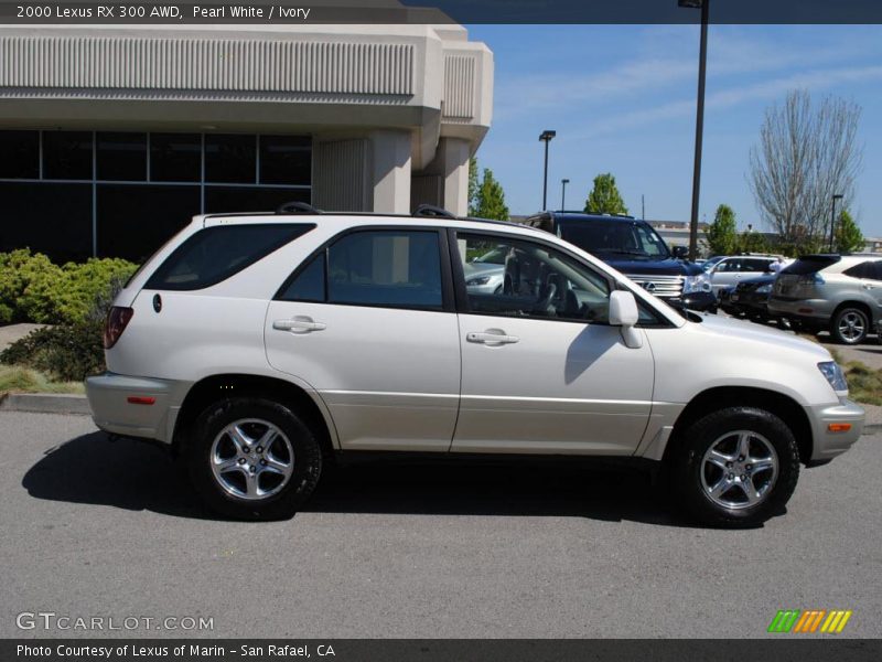 Pearl White / Ivory 2000 Lexus RX 300 AWD