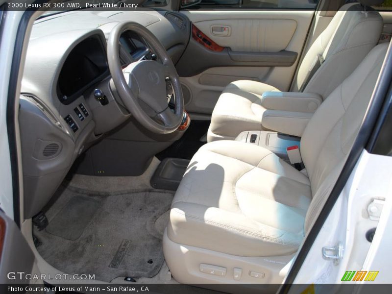 Pearl White / Ivory 2000 Lexus RX 300 AWD