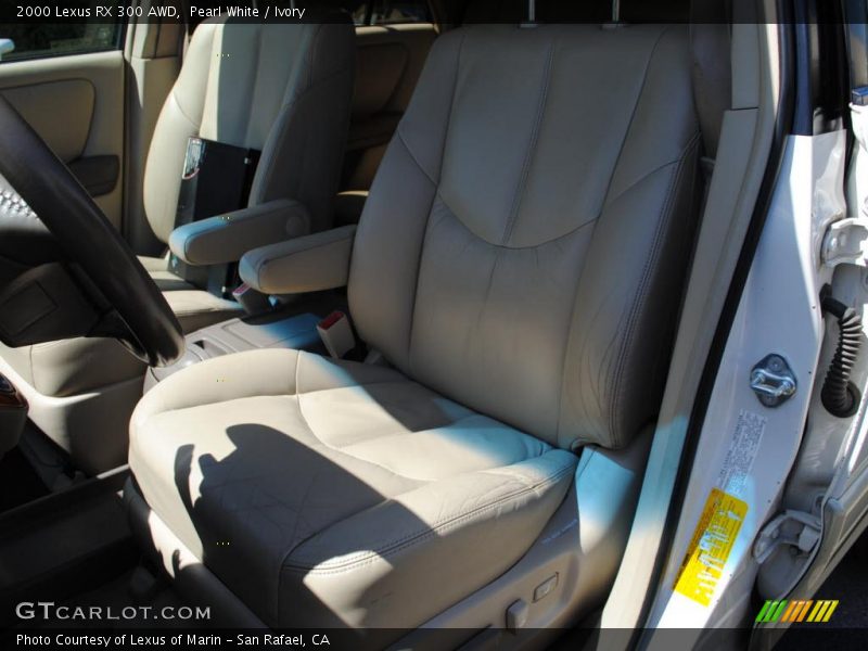 Pearl White / Ivory 2000 Lexus RX 300 AWD