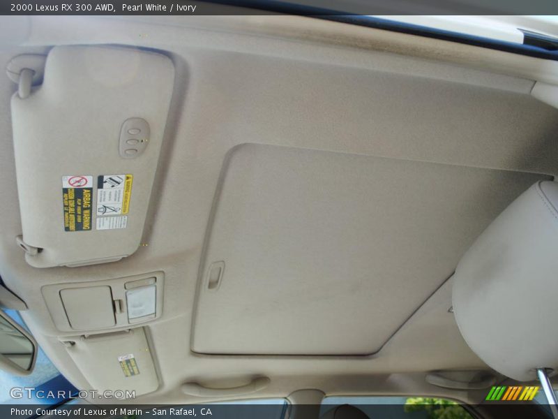Pearl White / Ivory 2000 Lexus RX 300 AWD