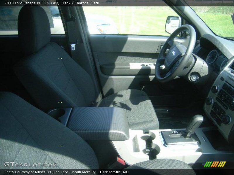 Black / Charcoal Black 2010 Ford Escape XLT V6 4WD