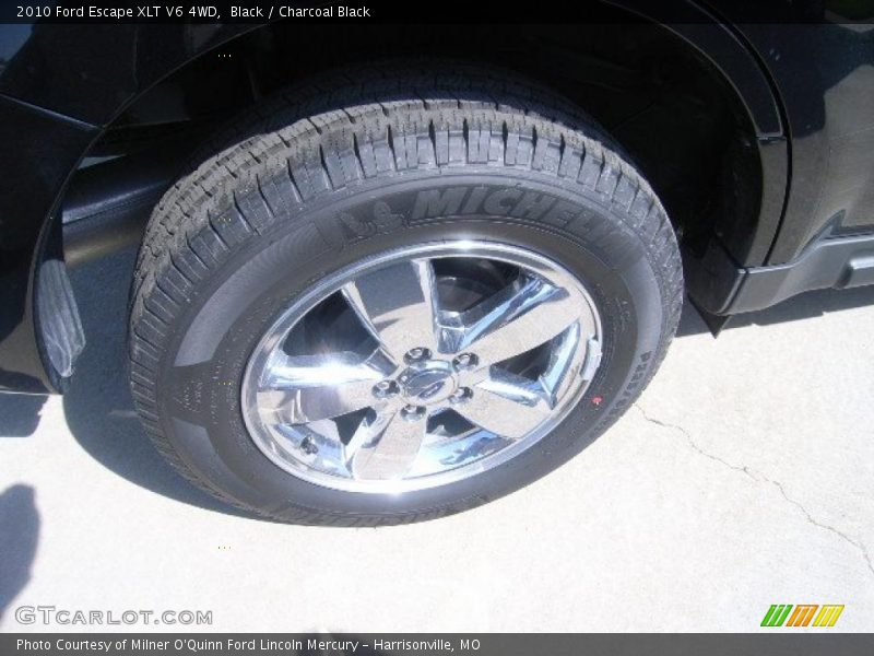 Black / Charcoal Black 2010 Ford Escape XLT V6 4WD